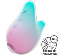 SATISFYER AIR PULSE - Mermaid Vibes Stimulateur & Vibrateur Menthe et Rose