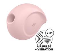 SATISFYER AIR PULSE - Stimulateur et Vibrateur d'Impulsions d'Air Sugar Rush Rose