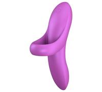 Satisfyer Bold Lover - vibromasseur doigt rechargeable étanche - rose
