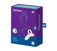 Satisfyer Bold Lover White Vibrator Thimble 1 Unité
