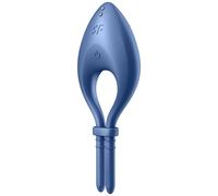 Satisfyer - bullseye cockring vibrant connecté - bleu