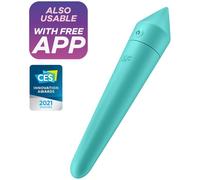 Satisfyer Ultra Power Bullet 8 Turquoise Vibrateur 1 pièce