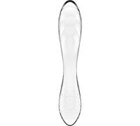 Satisfyer Dazzling Crystal Gode Hot & Cold Transparent 1ut