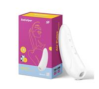 Satisfyer Curvy 1 Connect App | Stimulateur Clitoridien avec Vibrations | Vibro-Masseur rechargeable à ondes de Pression | Sex Toýs Femme | Étanche (IPX7) Sex Toys