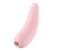Satisfyer Curvy 2 Connect App Vibrateur à Ondes de Pression pour Elle | Stimulation silencieuse et puissante | Avec Vibrations Clitoridien | Sex Toýs Femme