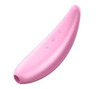Satisfyer Curvy 3 Connect App | Stimulateur Clitoridien avec Vibrations | Vibro-Masseur rechargeable à ondes de Pression | Sex Toýs Femme | Étanche (IPX7) Sex Toys