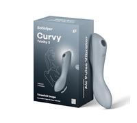Satisfyer Stimulateur Curvy Trinity 3 gris