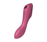 Satisfyer Curvy Trinity 3 Vibrateur Air Rouge 1 Unité