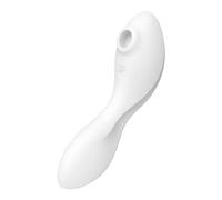 Satisfyer Curvy Trinity Gode 5+ Connect App Vibro Masseur | blanc