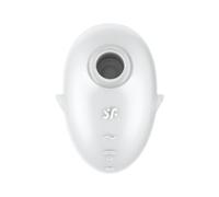 Satisfyer Cutie Ghost Vibromasseur Lay-On Blanc 1 Unité