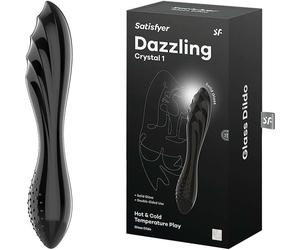 Satisfyer Dazz-Crystal Vibrateur Nro 1 Noir 1ut