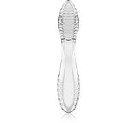 Gode en verre Satisfyer Dazzling Crystal 2 | Sextoy en verre de 20 cm avec rainures et picots | Gode point G | Gode thermo-régulateur | Verre borosilicate | Transparent et glissant