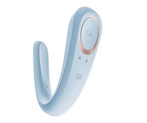 Satisfyer Double Classic Vibromasseur pour Couples Bleu Clair | Sex toys