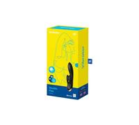 Vibromasseur Rabbit Connecté Satisfyer Double Flex - Couleur : Noir