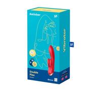 Satisfyer Double Flex Vibreur Rouge 1 Unité