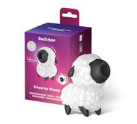 Satisfyer Vibrateur Dreamy Sheep – Stimulateur clitoridien 9 cm, 2 moteurs, étanche, silicone