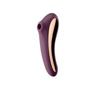 Satisfyer Dual Kiss Vibrateur Air Vin Rouge avec App 1ut