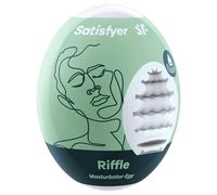 Satisfyer Egg Riffle - masturbateur œuf homme - silicone