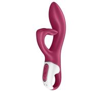 Satisfyer Vibromasseur Rabbit Embrace Me Stimulateur de clitoris 20,5 cm Bordeaux