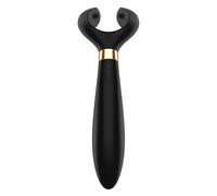 Satisfyer Endless Fun - vibromasseur couple rechargeable étanche - noir