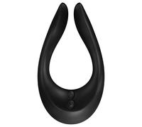 Satisfyer Endless Joy - vibromasseur couple rechargeable étanche - noir