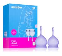 Satisfyer Feel good MENSTRUAL CUP Coupe menstruelle lila 2 pcs