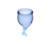Satisfyer Feel Secure Menstrual Cup Kit Bleu Intense 15+20ml