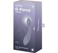 Satisfyer Vibromasseur G-Force Point G 19 cm Étanche Rechargeable Silicone Violet