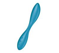Satisfyer Vibromasseur point G G-Spot Flex 1 en silicone étanche IPX7 rechargeable Petrol