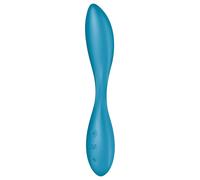 Satisfyer Vibromasseur point G G-Spot Flex 1 en silicone étanche IPX7 rechargeable Petrol