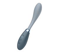 Satisfyer G-Spot Flex 3, 23 cm, vibromasseur point G, flexible, 2 moteurs, couleur:gris