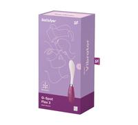 Satisfyer Vibromasseur G-SPOT FLEX 3 Point G 19,3 cm Silicone Rose Étanche (IPX7) Multi-vitesses