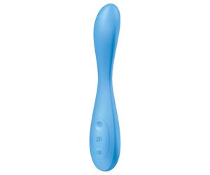 Satisfyer G-Spot Flex 4 - Vibromasseur point G connecté via application (turquoise)