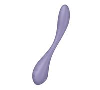 Satisfyer Vibromasseur point G G-Spot Flex 5+ 23 cm flexible 2 moteurs connecté lilas