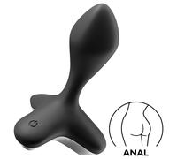 Satisfyer Game Changer - vibromasseur anal rechargeable - silicone noir