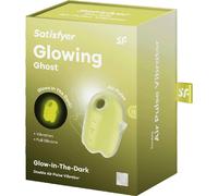 Satisfyer Glowing Ghost Double Air Pulse Vibrator Yellow 1ut