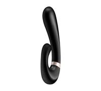 Stimulateur Point G connecté - Heat Wave - 14 x 3.5cm Noir - Satisfyer
