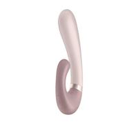 Satisfyer Vibromasseur Heat Wave Rabbit Chauffant Connecté Rose