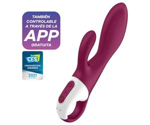 Satisfyer Heated Affair - stimulateur chauffant à bras clitoridien (rouge)