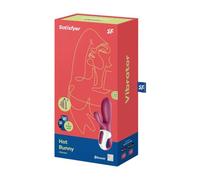 Satisfyer Hot Bunny Connect App Vibratore Rosso Porpora