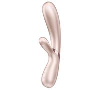 Satisfyer Hot Lover - vibromasseur connecté - silicone argent