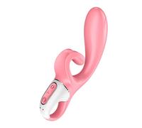Satisfyer Hug Me Gode Connect App Vibro Masseur Clitoridien et Point G | 2 moteurs puissants | Design ergonomique | Contrôlé par Application | Jouet sexuel | Sex toys