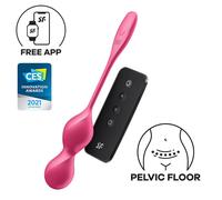 Satisfyer Love Birds 2 - Boule de geisha vibrante contrôlée par application (rose)