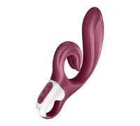 Satisfyer Vibromasseur Love ME – Stimulateur clitoridien et point G, 2 moteurs, Rouge