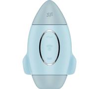 Satisfyer Mission Control Double Air Pulse Vibrator Blue 1 Unité