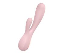 Satisfyer – Vibromasseur Rabbit Mono Flex Connecté (App) – Stimulateur clitoridien et Point G – Rose