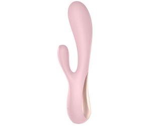 Satisfyer Mono Flex vibromasseur avec stimulateur de clitoris Pink 20,3 cm