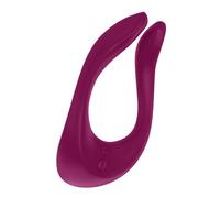 Satisfyer Partner Multifun 2, vibromasseur pour femmes, hommes et couples, vibromasseur avec 100 combinaisons de vibrations, technologie à batterie, étanche