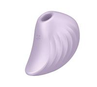 Satisfyer Stimulateur clitoridien PEARL DIVER - 2 en 1 vibrations & pulsations d'air - Violet 9,3 cm