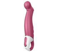 Satisfyer Petting Hippo - vibromasseur rechargeable étanche - rose